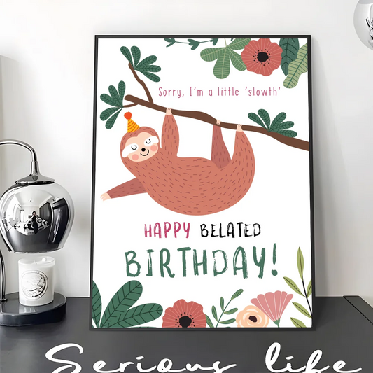 Sloth Poster
