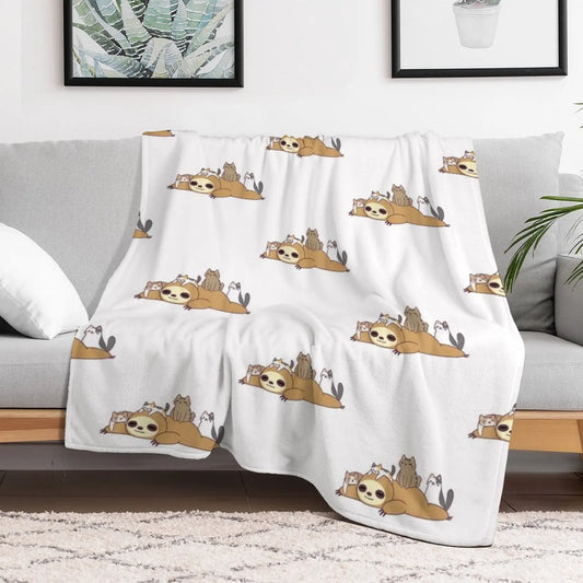 Sloth Stack Blanket
