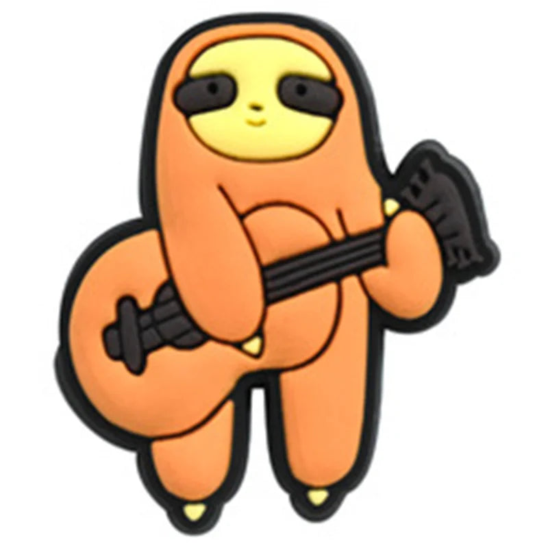 25 Piece Sloth Shoe Accessories