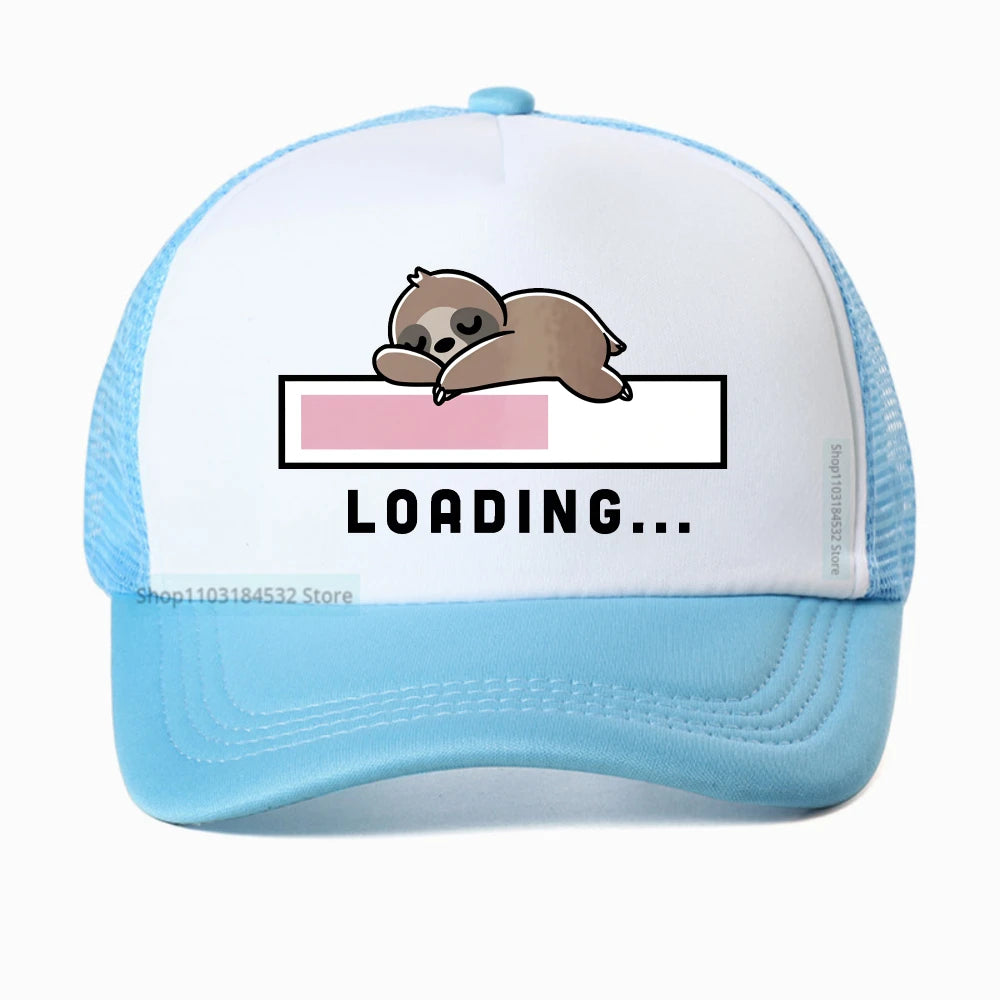 Loading Sloth Baseball Cap