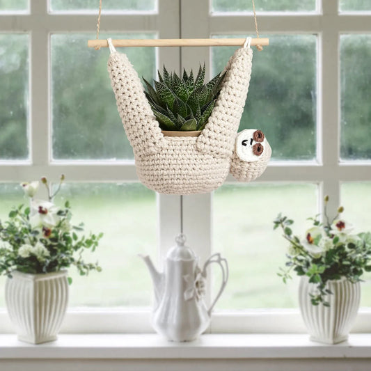 Knit Flowerpot