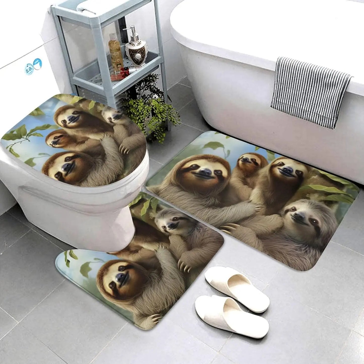 Sloth Bathroom 3 Piece