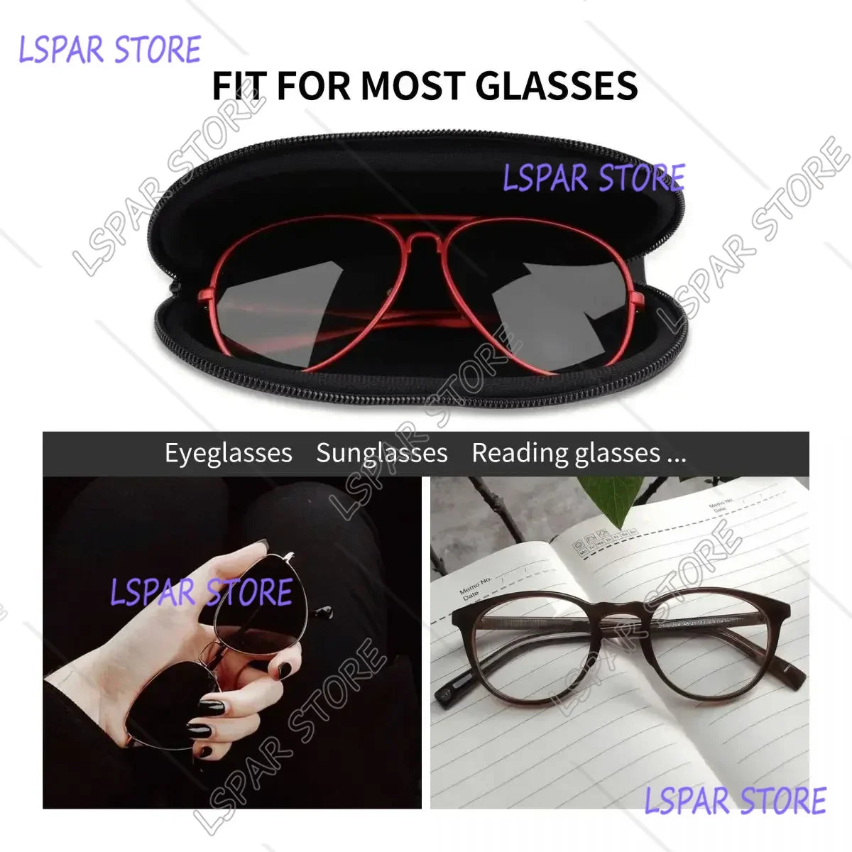 Cute Sloth Pattern Glasses Case