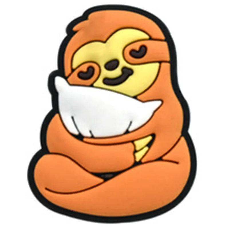 25 Piece Sloth Shoe Accessories