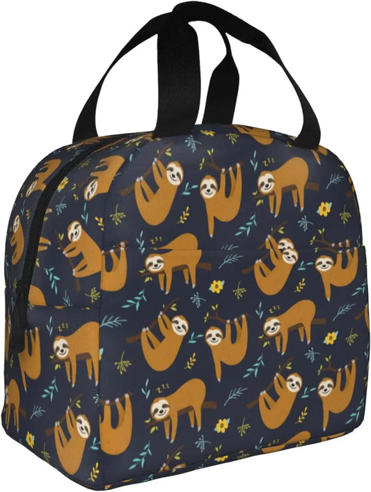 Lazy Sloth Lunch Bag