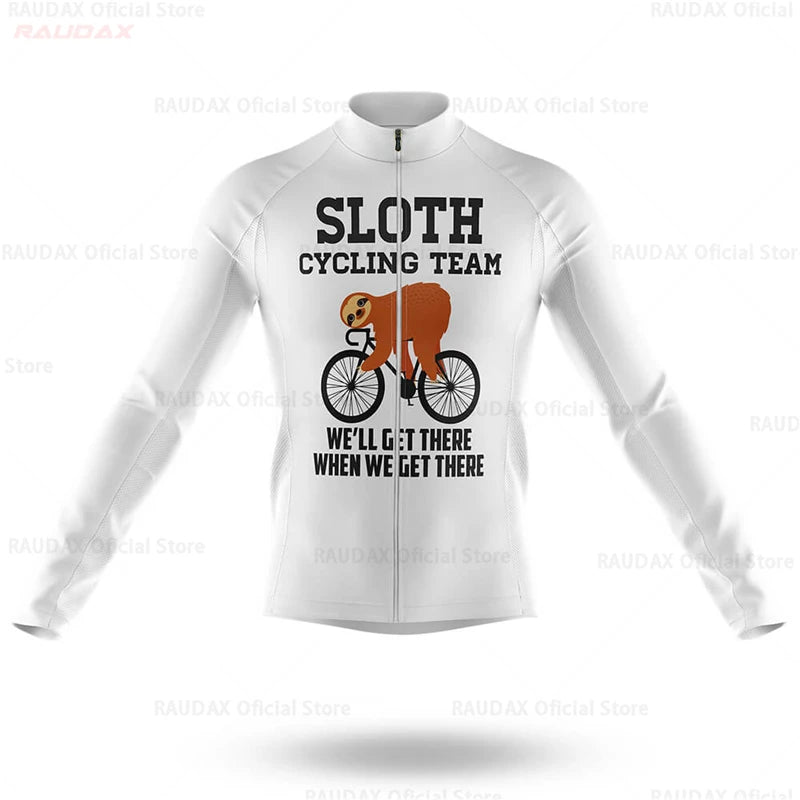 Sloth Long Sleeves Cycling Jacket