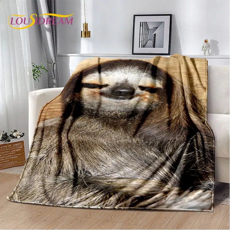 Sloth Theme Blankets