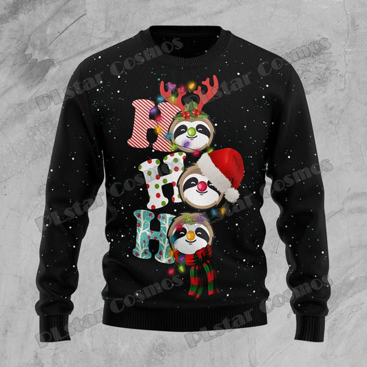 Ho Ho Ho Sloth Christmas Jumper