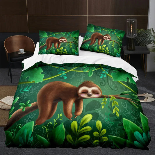 Jungle Sloth Bedding