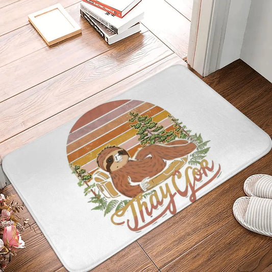 Sloth Hiking Team Doormat