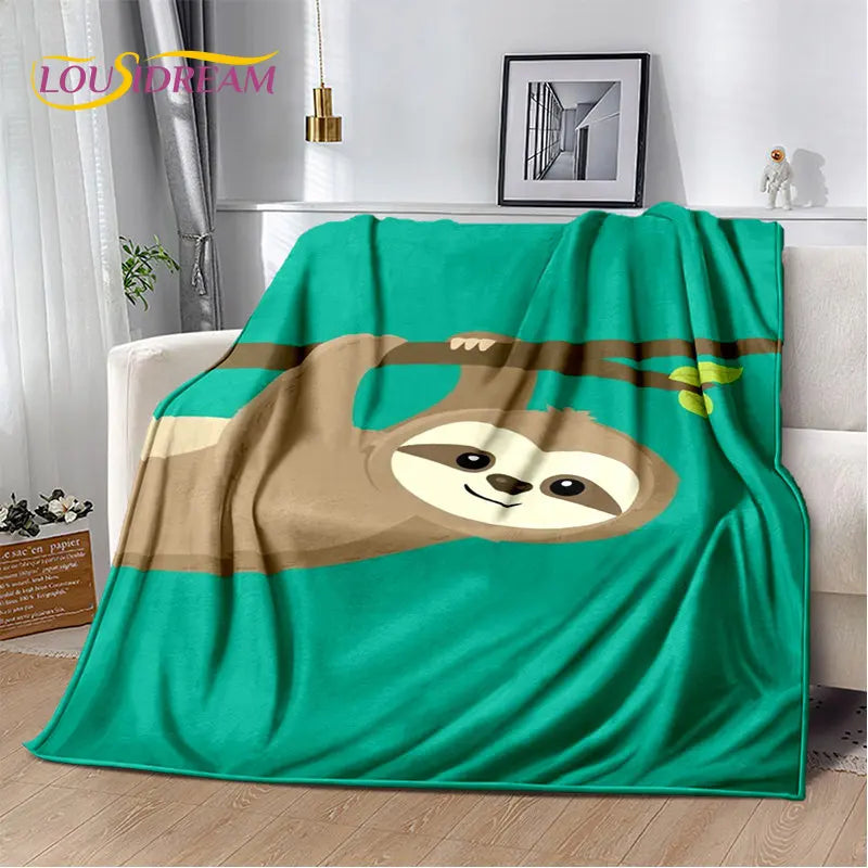 Sloth Theme Blankets
