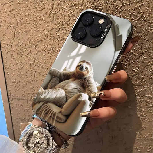 Sloth Sitting iPhone Case