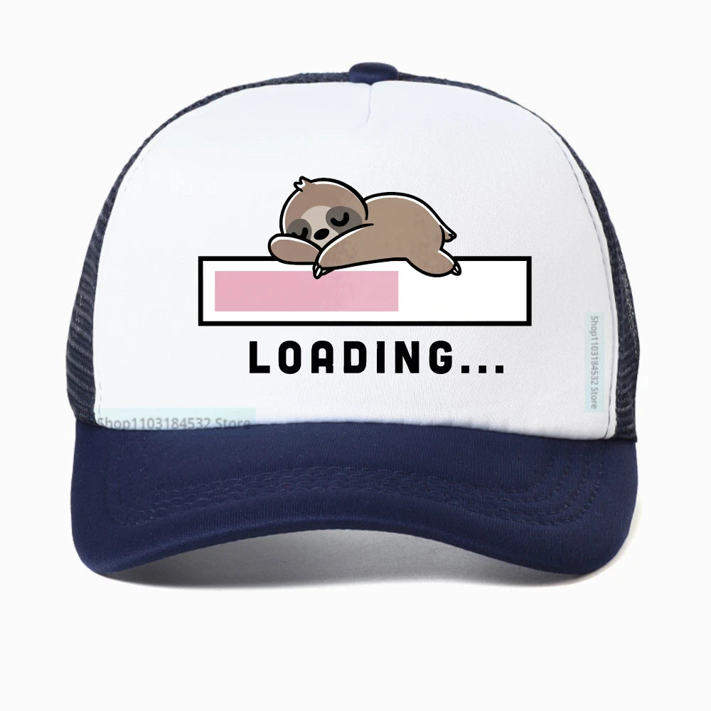 Loading Sloth Baseball Cap