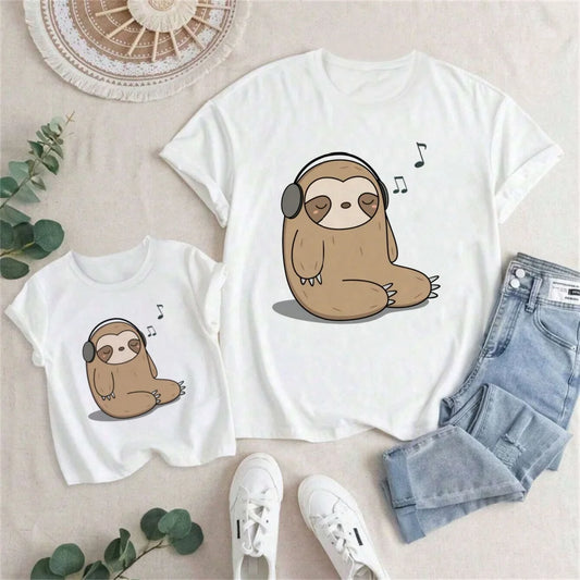 Sloth Print T-Shirt