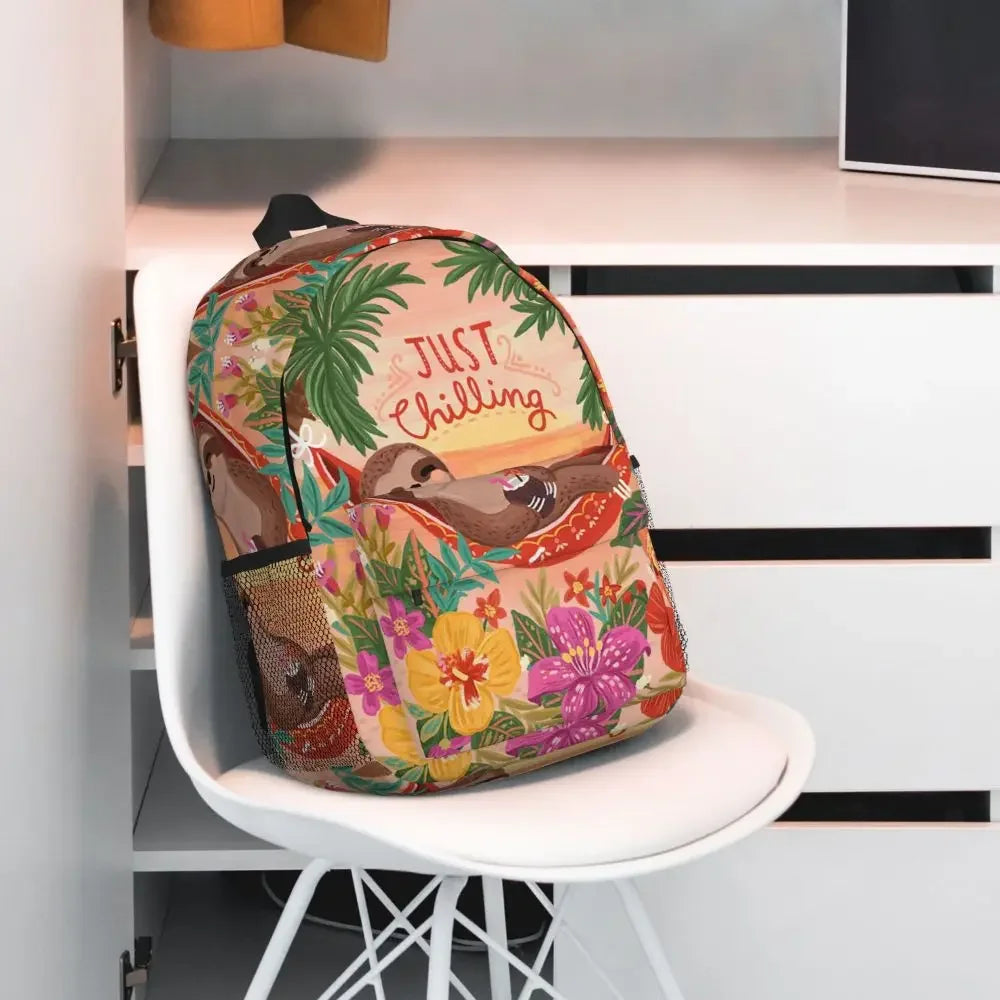 Just Chilling Sloth Backpack