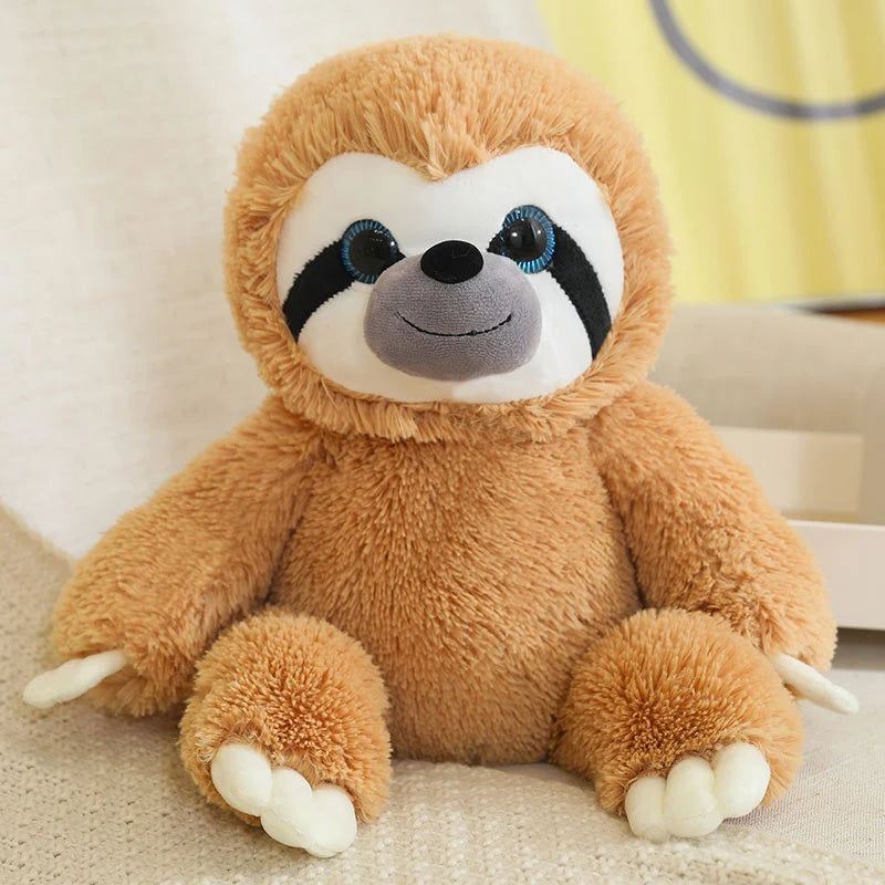 Lifelike Lazy Sloth Plush Toy