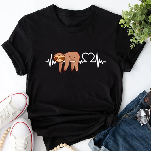 Sloth Print T-Shirt