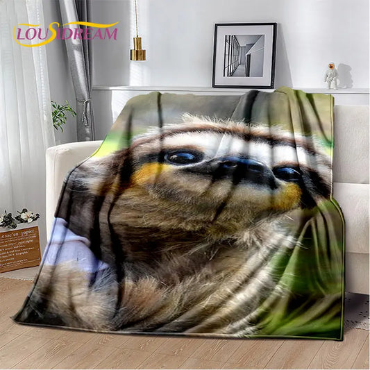 Jungle Sloth Blanket product photo
