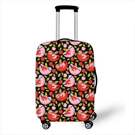 Sloth Print Luggage Cover