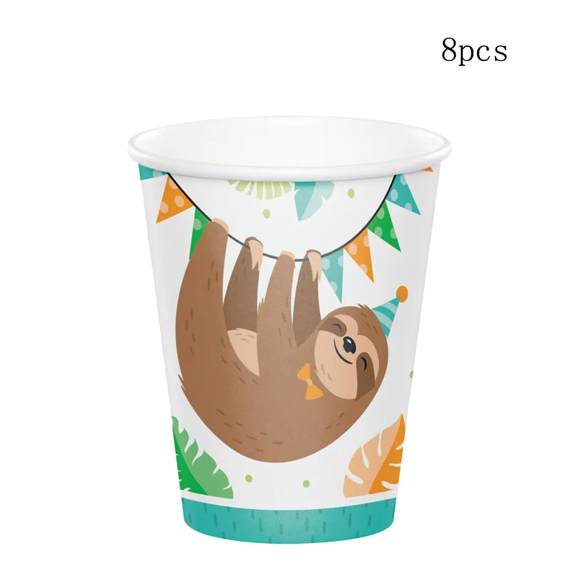 Sloth Disposable Tableware