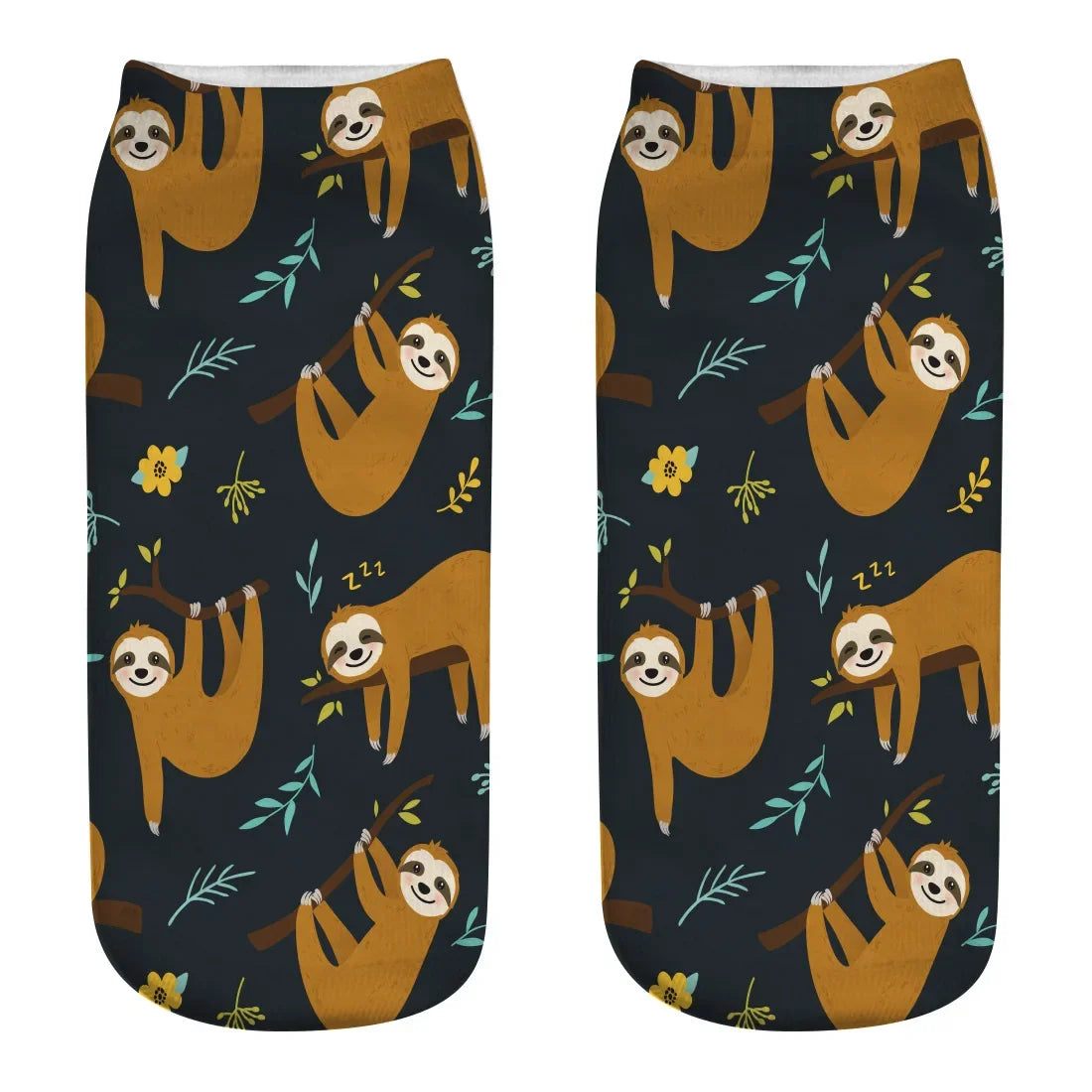 Various Cute Sloth Socks