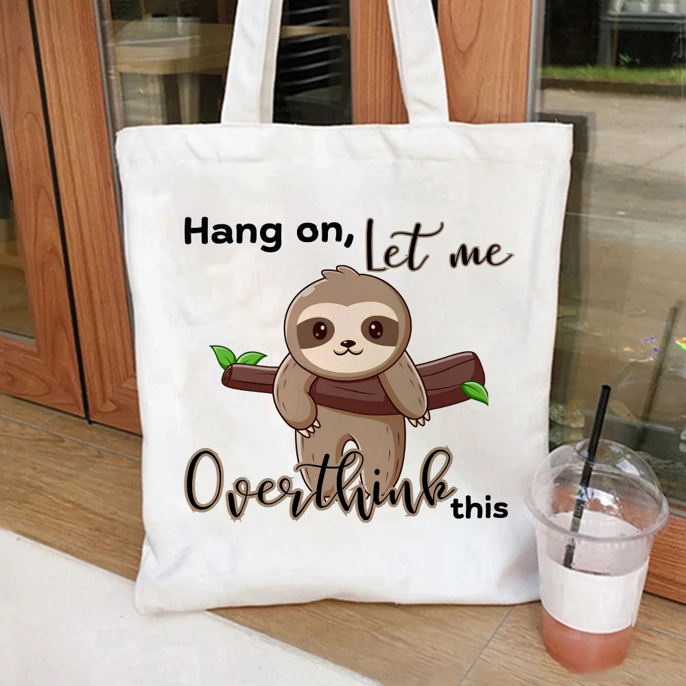 Hang On Let Me Overthink This Tote Bag