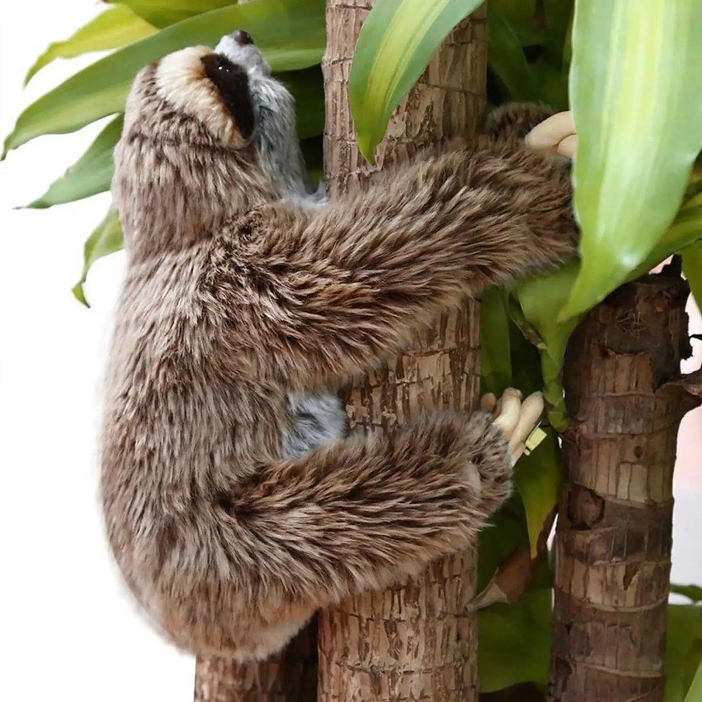 Cute Realistic Three Toed Sloth Plush Stuffed Toy