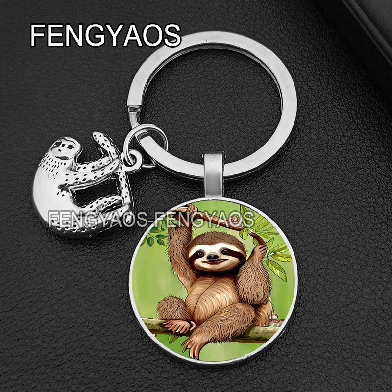 Cute Sloth Keyrings