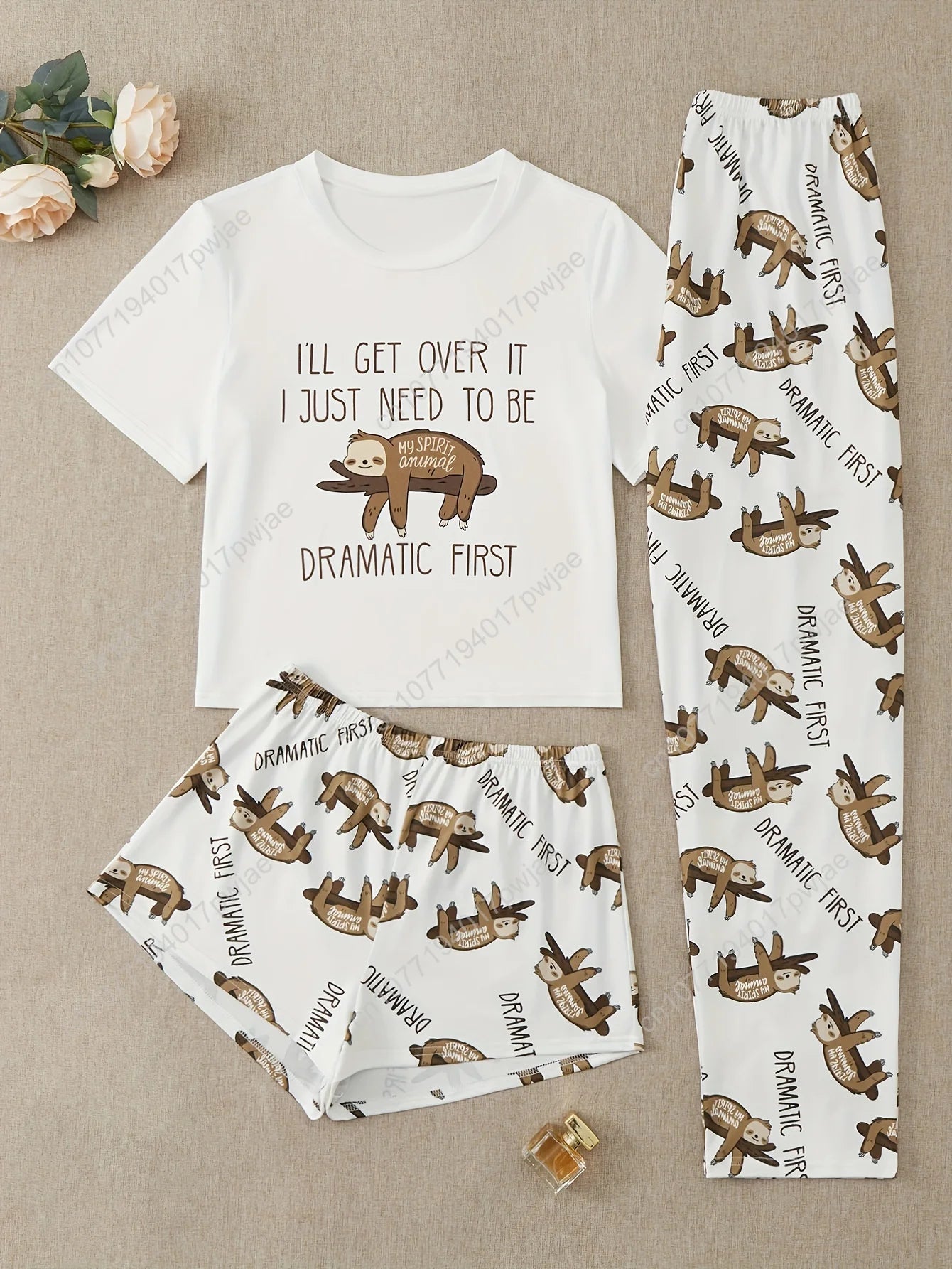 I'll Get Over It Sloth Pajama Set