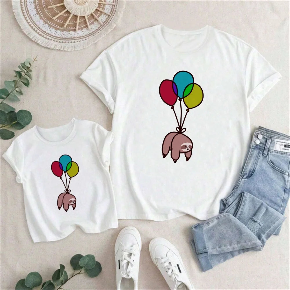 Sloth Print T-Shirt