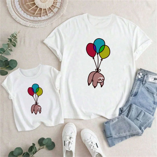 Sloth Print T-Shirt