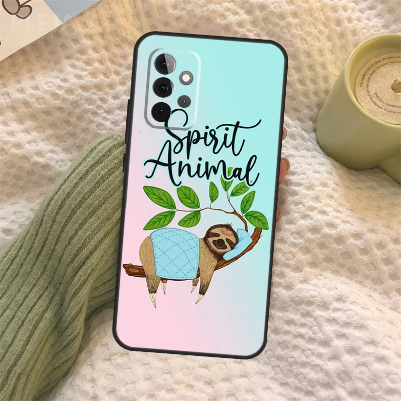 Spirit Animal Sloth Samsung Phone Case