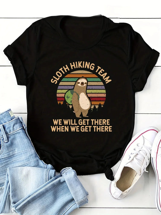 Sloth Print T-Shirt