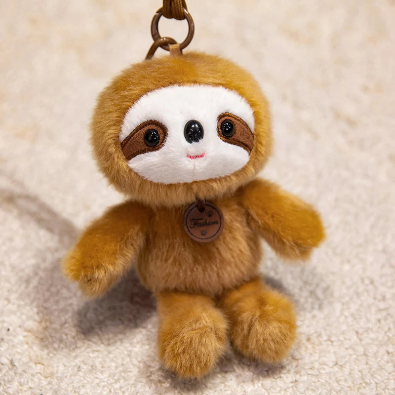 Sloth Plush Keychain
