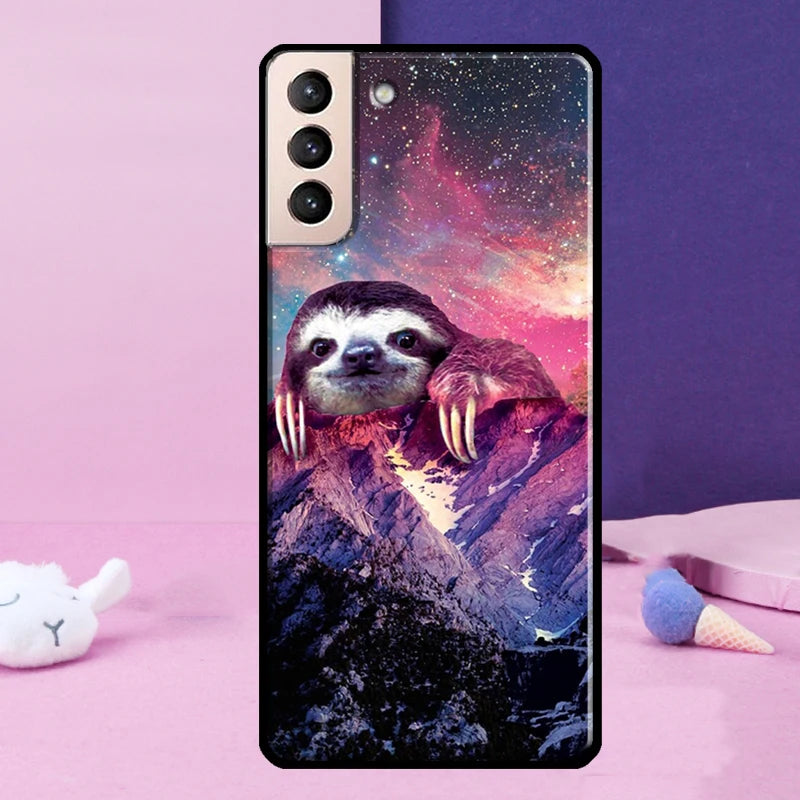 Galaxy Sloth Samsung Phone Case product photo