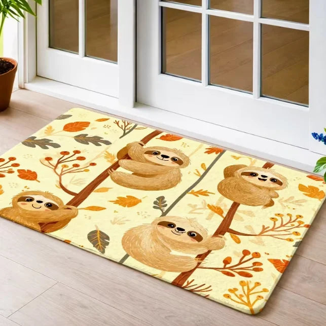 Sloth On A Tree Mat