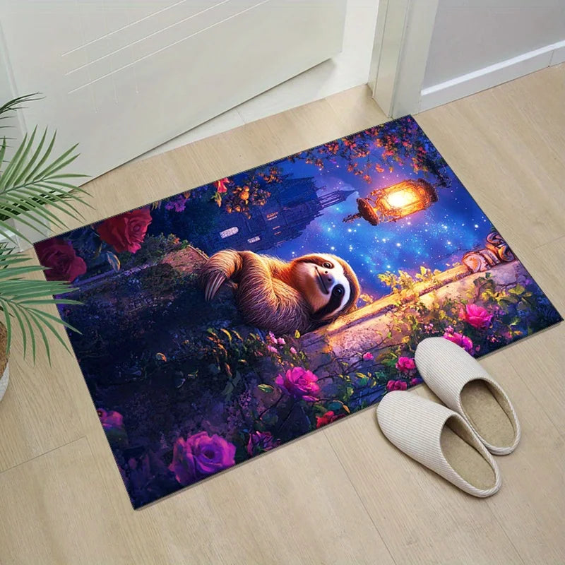 Night Time Sloth Carpet
