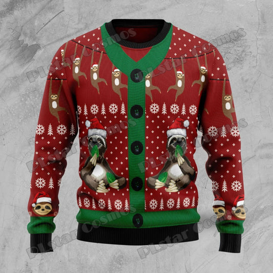 Sloth Christmas Jumper