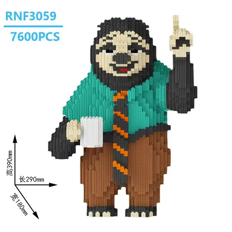 Zootopia Flash Sloth Building Ornament