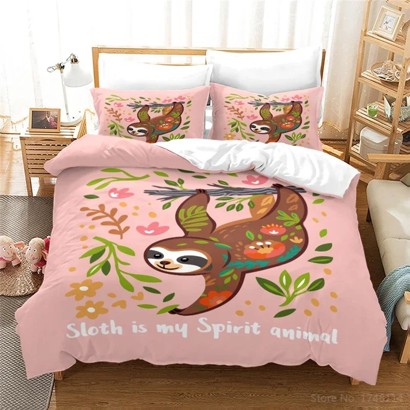 Sloth Bedding Sets