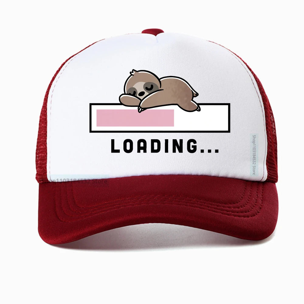 Loading Sloth Baseball Cap