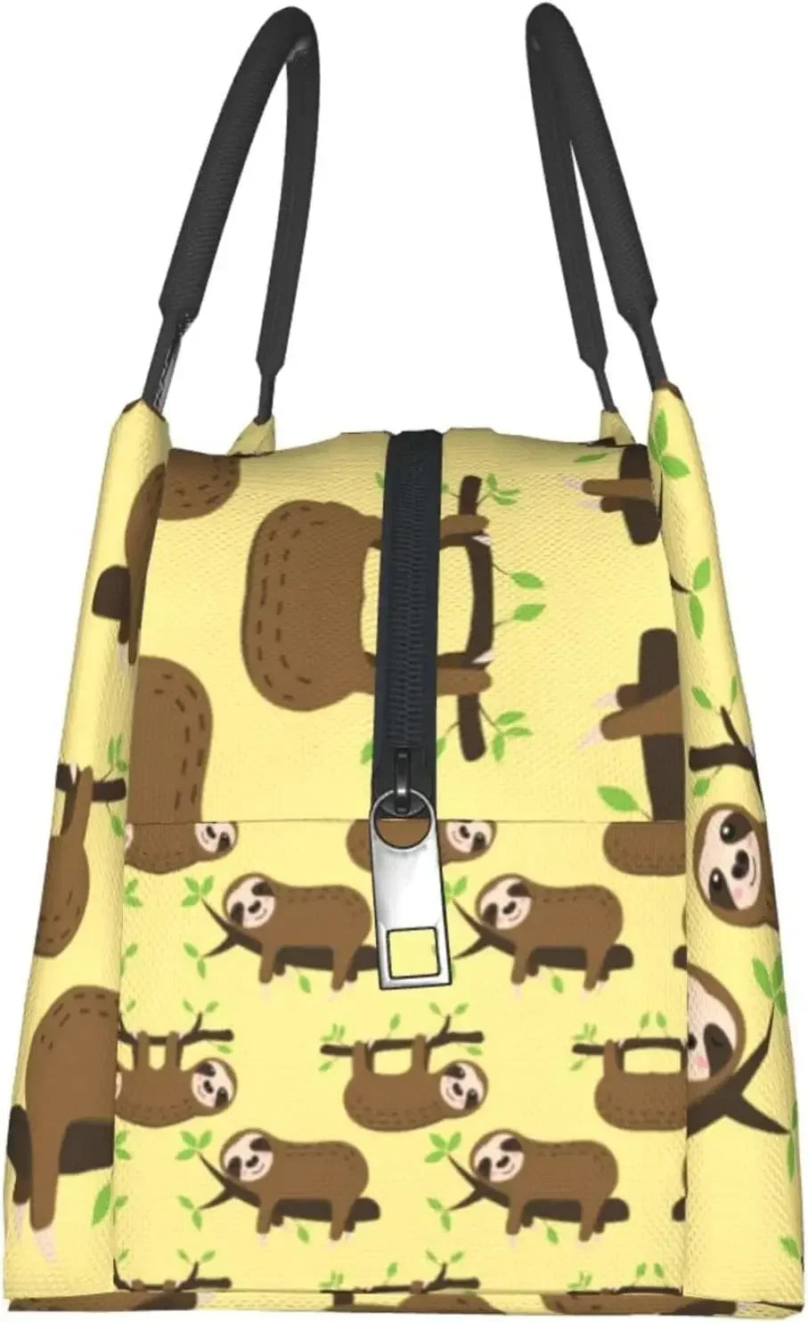 Sloth On A Branch Insulated Lunch Bag