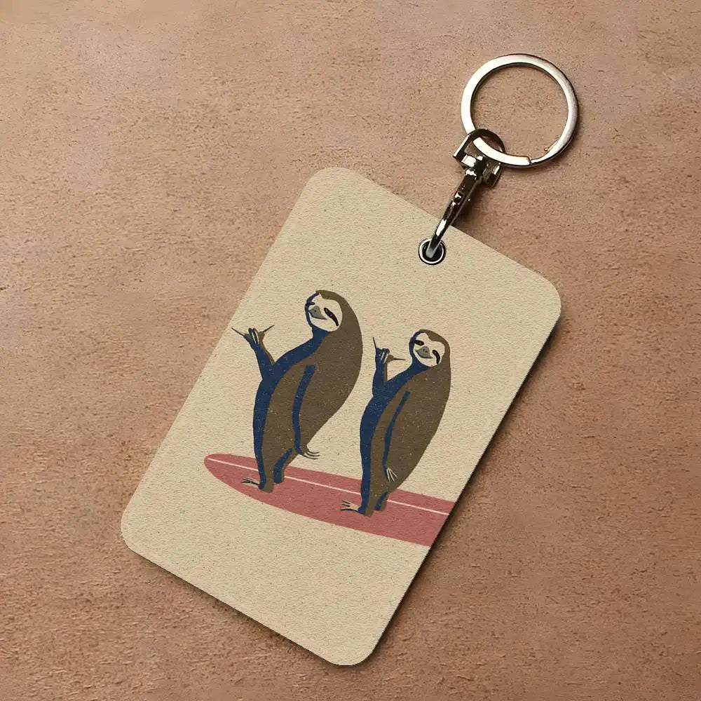Surfing Sloth Bank / Travel Card Holder