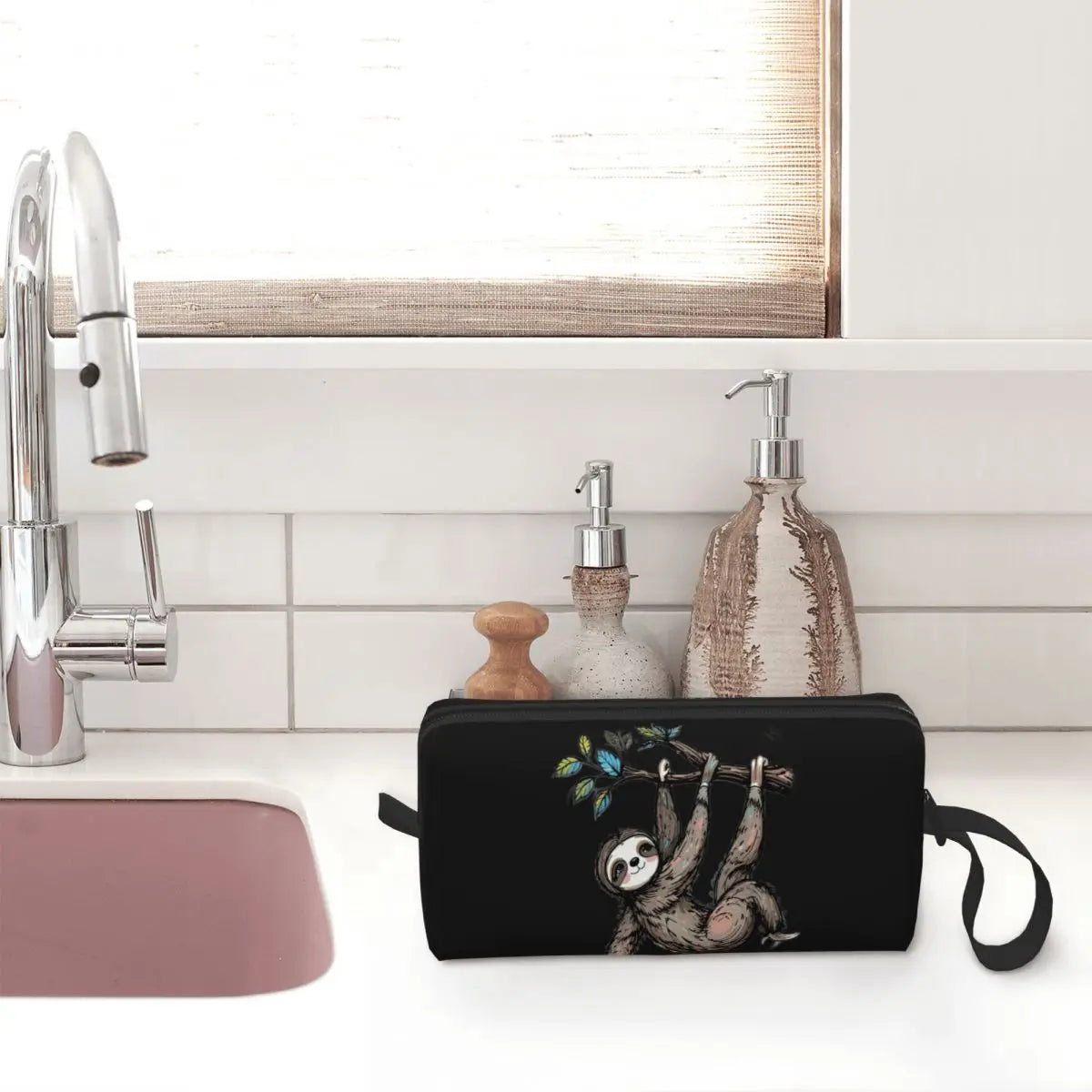 Sloth Cosmetic Bag