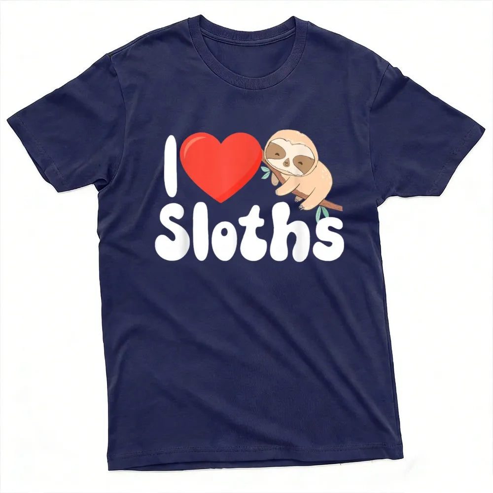 I Love Sloths T-Shirt