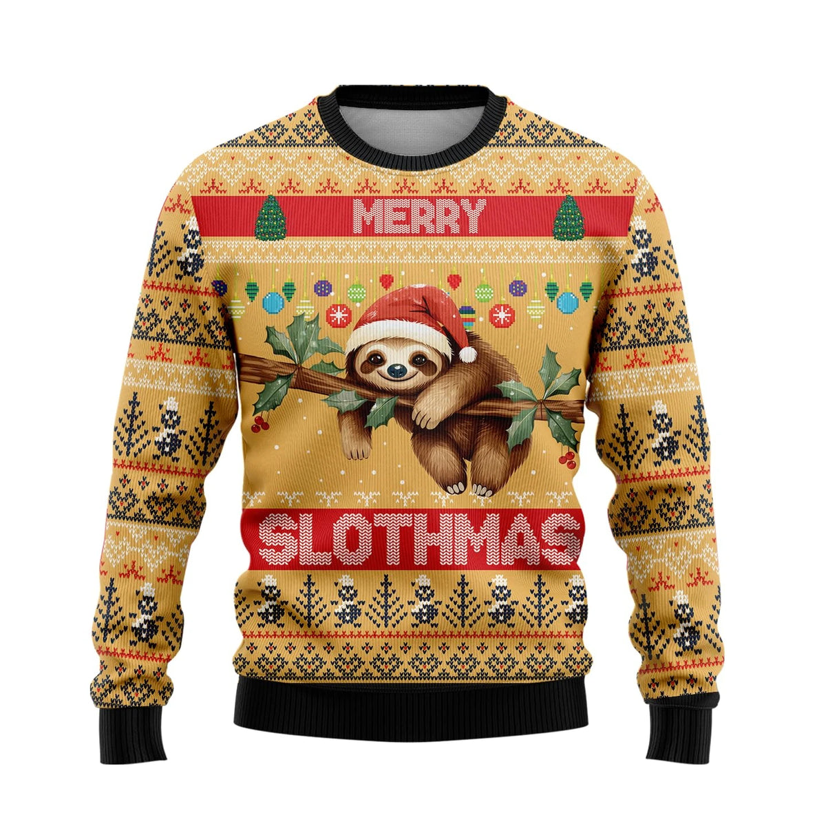 Merry Slothmas Christmas Sweater