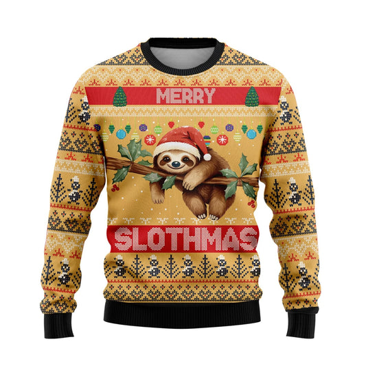 Merry Slothmas Christmas Sweater