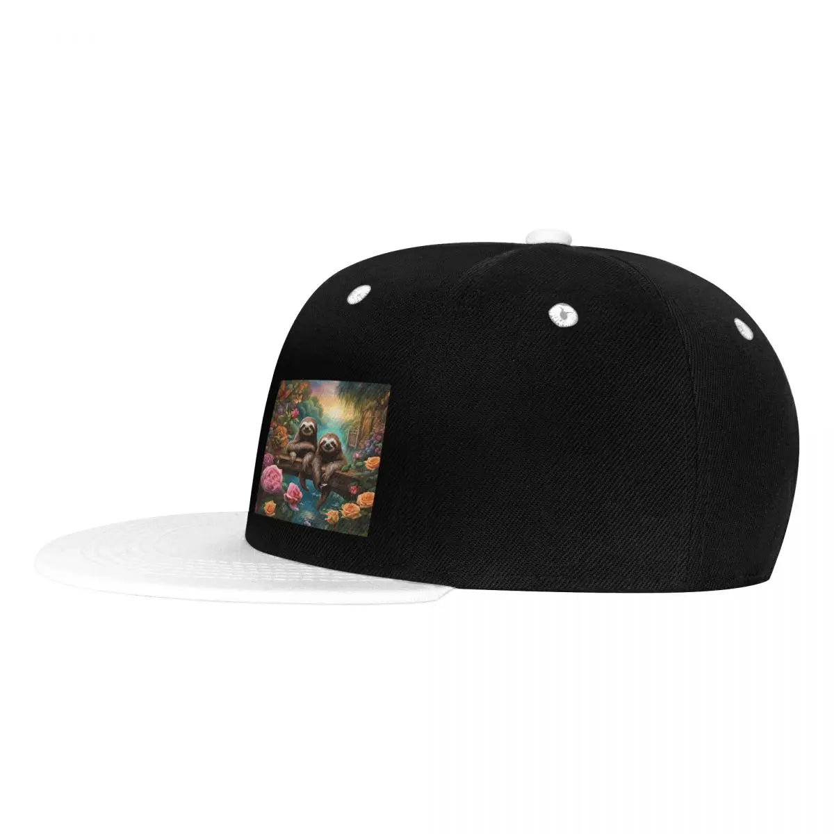 Sloth Scene Picture Baseball Cap