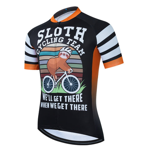 Sloth cycling team jersey sale