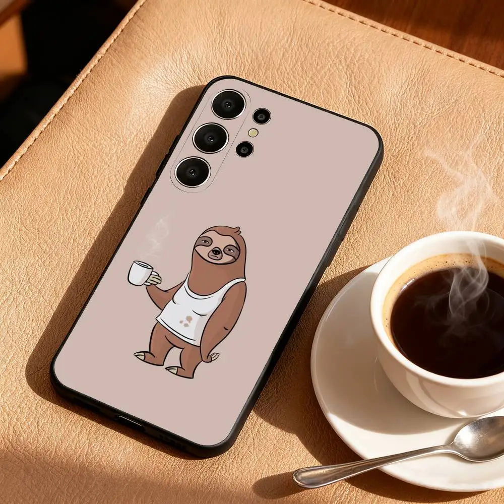 Sloth & Coffee Samsung Phone Case